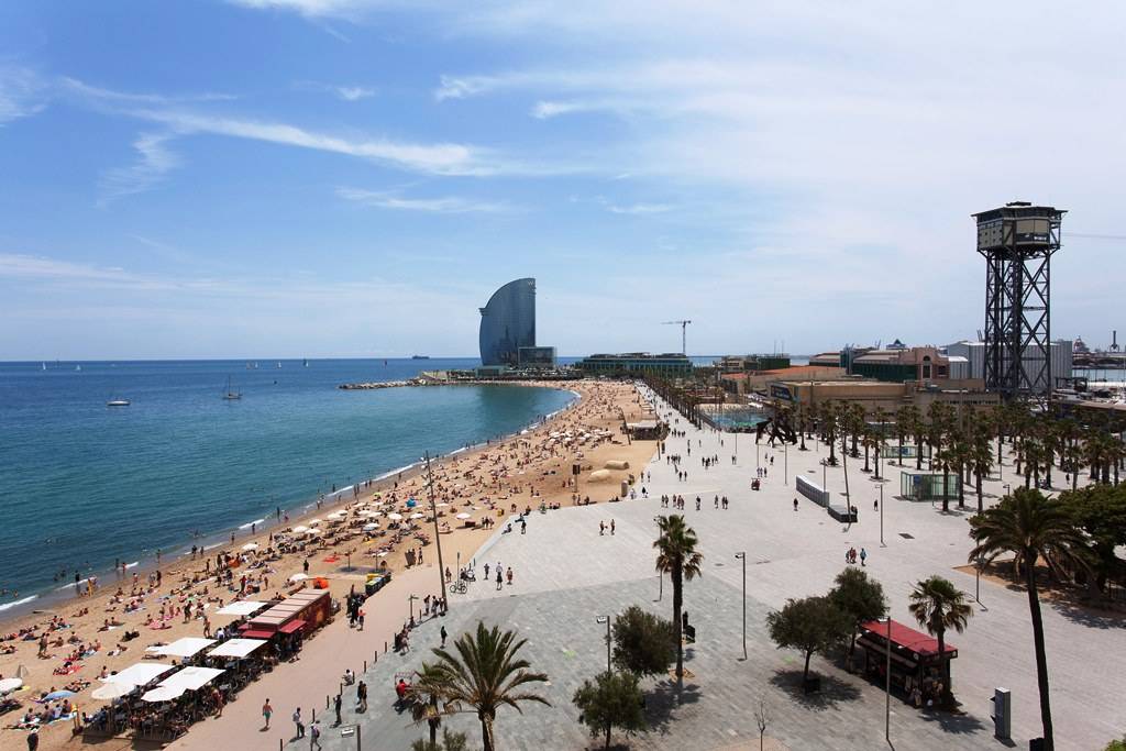 The weather in Barcelona beats that of any European city.