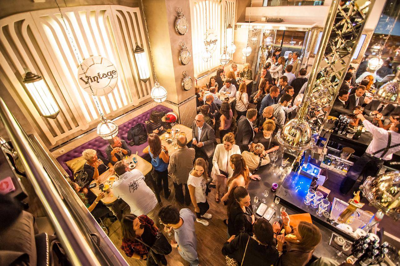 Restaurant Vintage Barcelona Spain