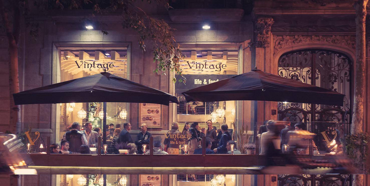 Restaurant Vintage Barcelona Terrace