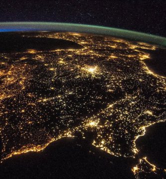 Iberian Peninsula From Space