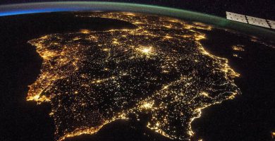 Iberian Peninsula From Space