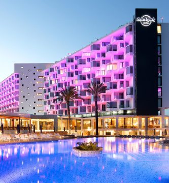 Hard Rock Hotel Ibiza, Where Trendiness Meets Luxury Right by The Sea