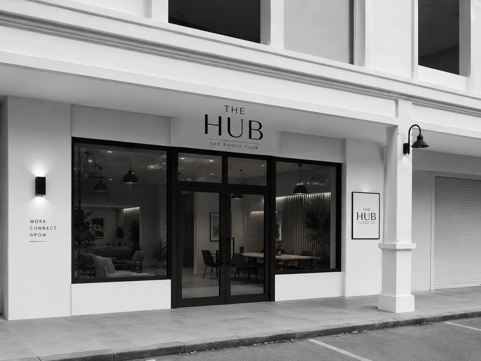 The Hub workspace at San Roque Club, between Sotogrande and Alcaidesa